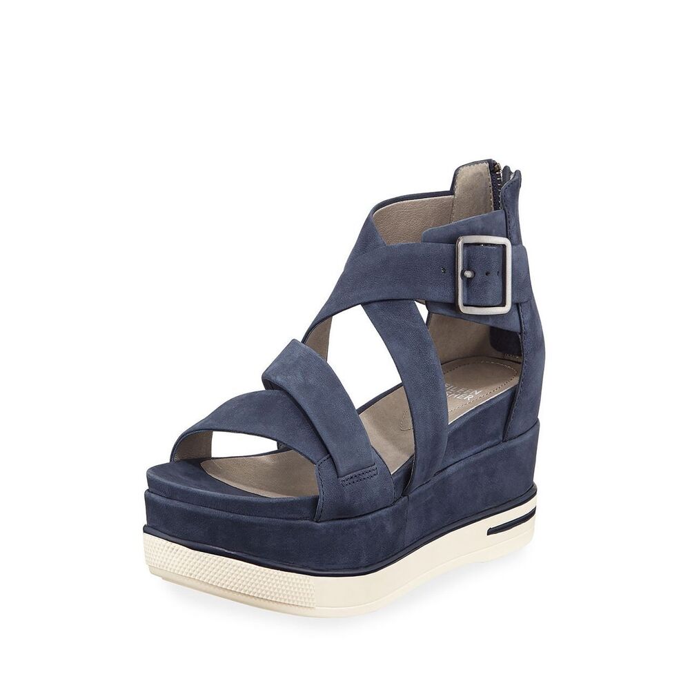 ✨Eileen Fisher Boost NU Denim Sz 5.5 Sandals✨